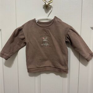 George Brown Kids Sweatshirt with Animal Print
